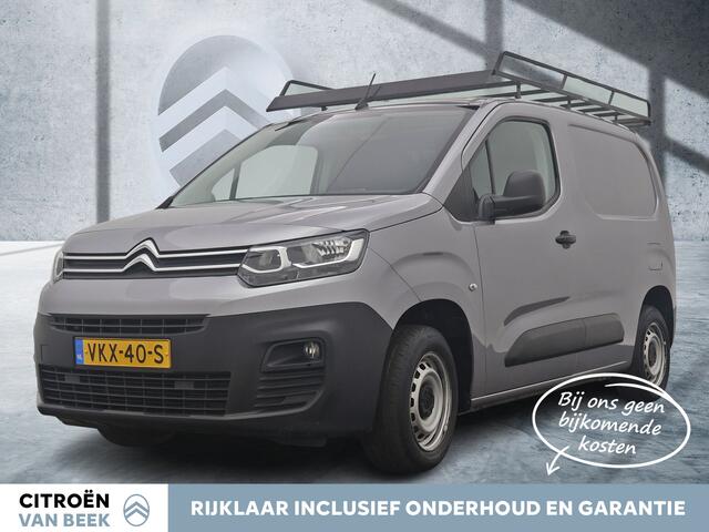 Citroen BERLINGO BlueHDi 100pk Club | Rijklaar | Apple Carplay | Parkeersensoren | Imperiaal