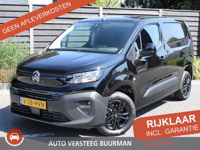 Citroen BERLINGO 1.5 BlueHDi 130PK EAT8 Automaat L1 Keyless Entry & Start, Parkeersensoren Achter, Stoel, Stuur & Voorruitverwarming, Apple Carplay, Android Auto