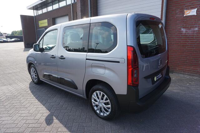 Citroen BERLINGO 1.2 PURETECH MULTISPACE 5 PERSOONS 5 STOELEN OKT 2019 AIRCO CRUISECONTROL RIJSTROOKSENSOR 4X ALL SEASON BANDEN BLUETOOTH ELECTR.RAMEN-SPIEGELS