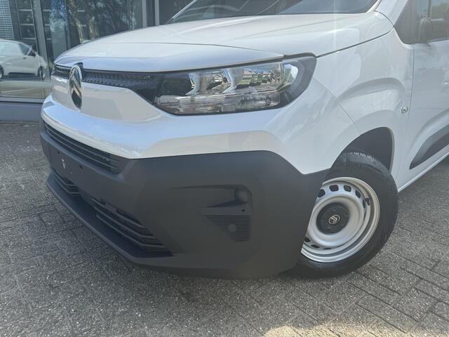 Citroen BERLINGO L1 1.5 BlueHDi 100pk | Houten afwerking laadruimte | Trekhaak voorbereiding | Multimedia | Apple Carplay | Android Auto | Digital cockpit | DAB+ radio | Leder stuurwiel | Stuurwielbediening | Achteruitrijcamera | Parkeersensoren achter | Stoel en stuurwie