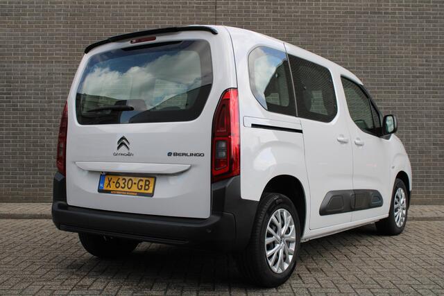 Citroen BERLINGO ë-Berlingo Feel 50 kWh Airco, Cruise controle, Apple carplay/Android auto, Schuifdeur L+R, Camera, Bluetooth,