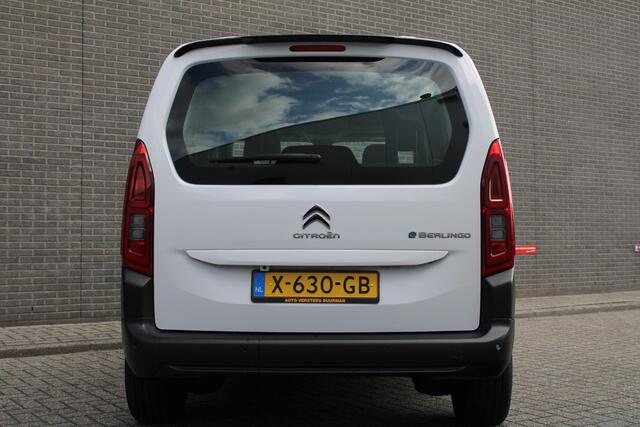Citroen BERLINGO ë-Berlingo Feel 50 kWh Airco, Cruise controle, Apple carplay/Android auto, Schuifdeur L+R, Camera, Bluetooth,