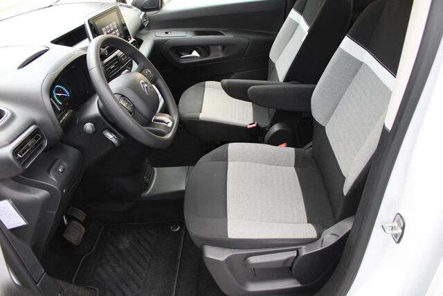 Citroen BERLINGO ë-Berlingo Feel 50 kWh Airco, Cruise controle, Apple carplay/Android auto, Schuifdeur L+R, Camera, Bluetooth,