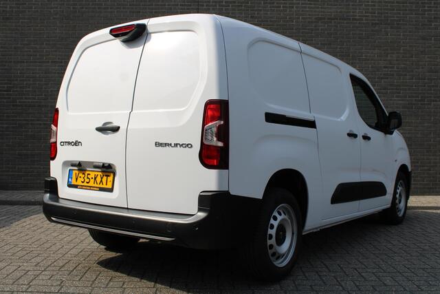 Citroen BERLINGO 1.5 BlueHDi 100 S&S L2 Dodehoek detectie, Stoelverm., Achteruitrijcamera, Airco, Navigatie, Digitaal display