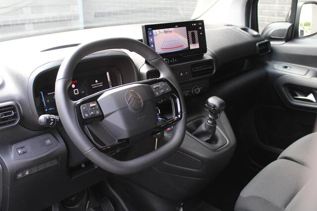 Citroen BERLINGO 1.5 BlueHDi 100 S&S L2 Dodehoek detectie, Stoelverm., Achteruitrijcamera, Airco, Navigatie, Digitaal display