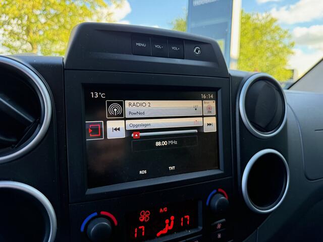 Citroen BERLINGO BWJ 2017 | 1.2PT 111PK XTR | CLIMA | NAVI | STOELVERW. | TREKHAAK | CRUISE | PDC | DONKER GLAS |