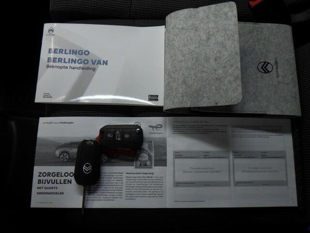 Citroen BERLINGO ë-Berlingo 136 L1 50 kWh Lichtmetalen velgen, Navigatie, Betimmering, 3-zitplaatsen