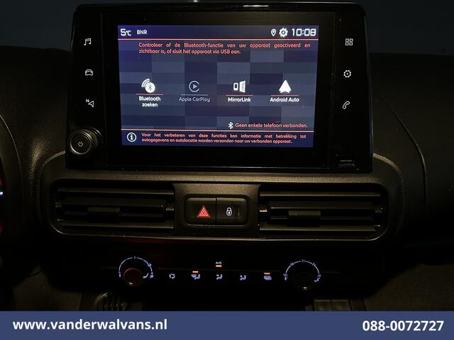 Citroen BERLINGO 1.5 BlueHDI L1H1 Euro6 Airco | Apple Carplay | Cruisecontrol | Parkeersensoren Android Auto,