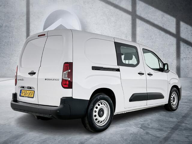 Citroen BERLINGO ë-Berlingo 136 PK Flex Crewcab L2 50 kWh | 5 zits | Grijs Kenteken | Navigatie |