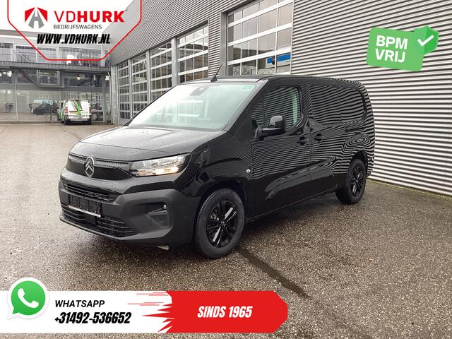 Citroen BERLINGO ë-Berlingo 50 kWh 335 WLTP L2 2x Schuifdeur/ Snellader/ 3 Pers./ Keyless/ Adapt.Cruise/ Navi/ Carplay/ Camera/ LMV/ PDC/ Airco