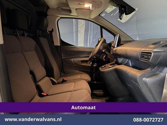 Citroen BERLINGO 1.5 BlueHDI 131pk Automaat L1H1 Inrichting Euro6 Airco | 3-Zits | Apple Carplay | Cruisecontrol Android Auto, Parkeersensoren, bijrijdersbank