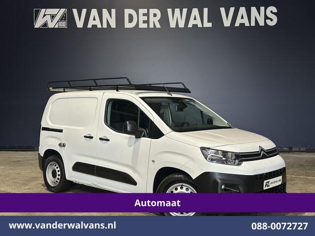Citroen BERLINGO 1.2 PureTech 131pk Automaat **Benzine** L1H1 inrichting Euro6 Airco | 3-Zits | Camera | Apple Carplay Navigatie, Android Auto, Cruisecontrol, Imperiaal, Parkeersensoren, Bijrijdersbank