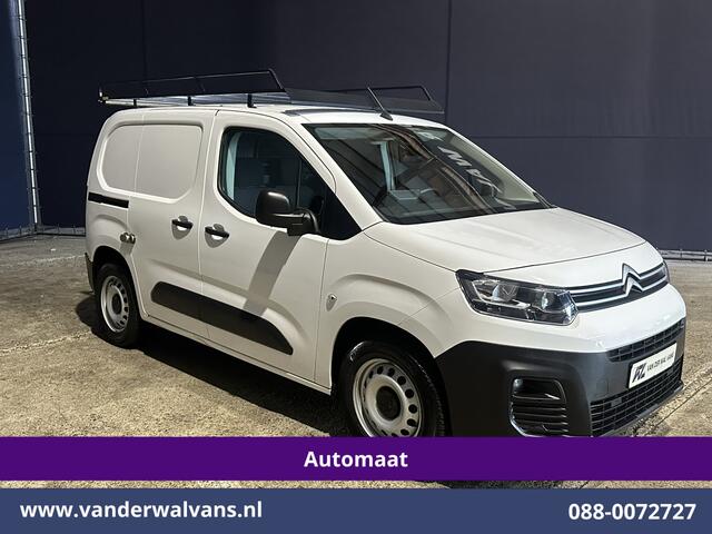 Citroen BERLINGO 1.2 PureTech 131pk Automaat **Benzine** L1H1 inrichting Euro6 Airco | 3-Zits | Camera | Apple Carplay Navigatie, Android Auto, Cruisecontrol, Imperiaal, Parkeersensoren, Bijrijdersbank