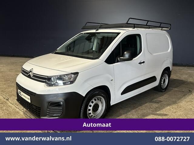 Citroen BERLINGO 1.2 PureTech 131pk Automaat **Benzine** L1H1 inrichting Euro6 Airco | 3-Zits | Camera | Apple Carplay Navigatie, Android Auto, Cruisecontrol, Imperiaal, Parkeersensoren, Bijrijdersbank
