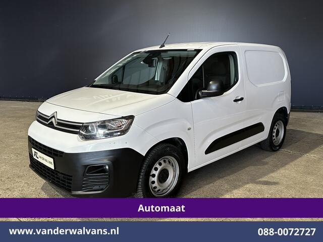 Citroen BERLINGO 1.2 PureTech 130pk Automaat Benzine L1H1 Euro6 Airco | 3-Zits | Navigatie | Camera Apple Carplay, Android Auto, Cruisecontrol, Parkeersensoren, Bijrijdersbank