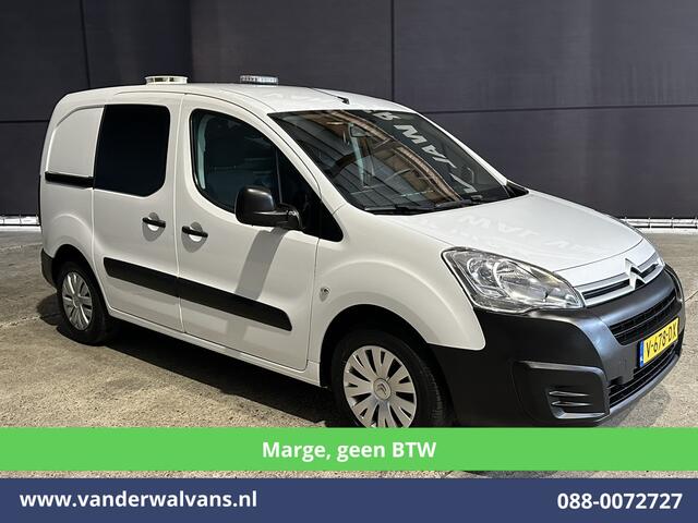 Citroen BERLINGO 1.6 BlueHDI 75pk L1H1 **MARGE, GEEN BTW** Euro6 Cruisecontrol Zijdeur