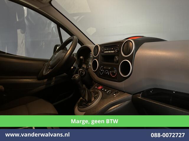 Citroen BERLINGO 1.6 BlueHDI 75pk L1H1 **MARGE, GEEN BTW** Euro6 Cruisecontrol Zijdeur