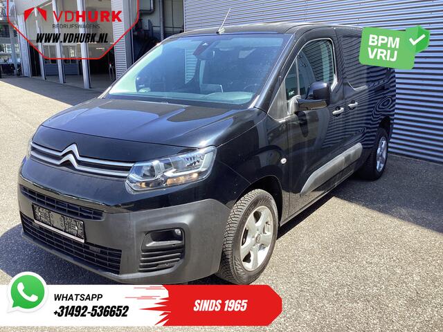 Citroen BERLINGO 1.5 HDi 130 pk Aut. L2 3 Pers./ Carplay/ Climate/ Camera/ Standkachel/ Stoelverw/ Trekhaak/ LMV/ Dealer O.H.