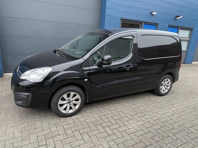 Citroen BERLINGO 1.6BLUE HDI 100 AUT NAVI Zwart LMV Camera!!