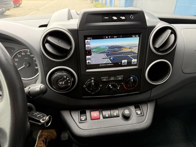 Citroen BERLINGO 1.6BLUE HDI 100 AUT NAVI Zwart LMV Camera!!