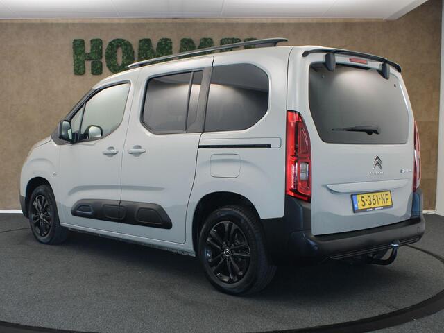 Citroen BERLINGO ë-Berlingo Feel 50 kWh - SOH 92,3% !!! - ORIGINEEL NEDERLANDSE AUTO - AFNEEMBARE TREKHAAK - TREKGEWICHT 750 KG - NAVIGATIE - PARKEERSENSOREN ACHTER - VOORSTOELEN VERWARMD - MIDDENARMSTEUN VOOR - CLIMATE CONTROL - CRUISE CONTROL - 3 FASE LADEN - ACHTERRUIT