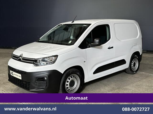 Citroen BERLINGO 1.2 PureTech 130pk Automaat Benzine L1H1 Euro6 Airco | 3-Zits | Navigatie | Cruisecontrol | Apple Carplay Android Auto, Achteruitrijcamera, Parkeersensoren