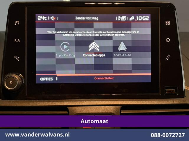 Citroen BERLINGO 1.2 PureTech 130pk Automaat Benzine L1H1 Inrichting Euro6 Airco | 3-Zits | Camera | Apple Carplay Cruisecontrol, Android Auto, Dakdragers, Parkeersensoren
