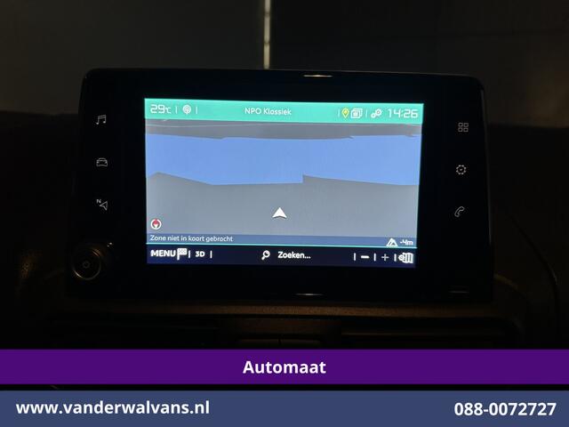 Citroen BERLINGO 1.2 PureTech 130pk Automaat Benzine L1H1 Inrichting Euro6 Airco | 3-Zits | Navigatie | Camera | Apple Carplay Cruisecontrol, Android Auto, Parkeersensoren