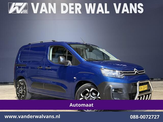Citroen BERLINGO 1.5 BlueHDI 131pk L1H1 Automaat | Airco | Camera's | LM-velgen | Apple Carplay Trekhaak, Cruisecontrol, Android Auto, Pushbar, Parkeersensoren