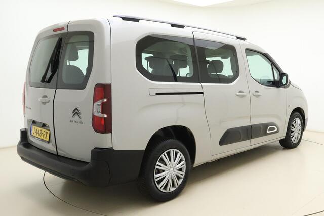 Citroen BERLINGO XL 1.2 PureTech Live 7p. UNIEK! 7 Zitplaatsen | Navigatie | Climate control | Dubbele zijschuifdeur | Dakrails | Parkeersensoren | Veel ruimte