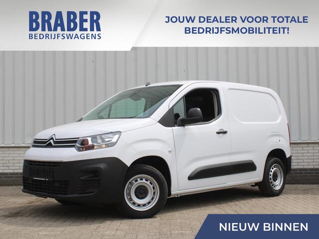 Citroen BERLINGO 1.5 BlueHDi 100 S&S L1 | 2 zits | Airco | Cruise | Bluetooth | Houten vloer |