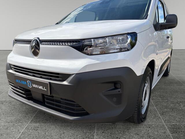 Citroen BERLINGO ë-Berlingo L1 50kWh 136pk | 8 jaar garantie | 0% financial lease | 2-zits | Draadloze Apple Carplay en Android Auto | Multimedia | Achteruitrijcamera | Parkeersensoren achter | Digital cockpit | Stuurwielbediening | Bestuurdersstoel comfort | Armsteun | H