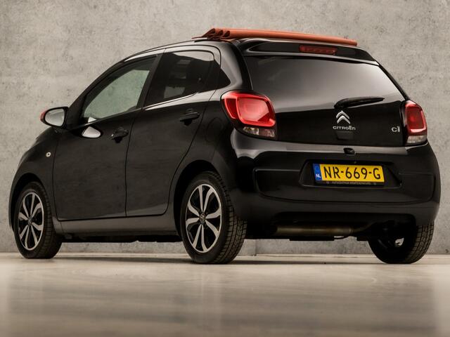 Citroen C1 1.0 VTi Airscape Sport Automaat (ELEKTRISCH VOUWDAK, LEDER, CAMERA, SCHERM, STOELVERWARMING, GETINT GLAS, LM VELGEN, PARKEERSENSOREN, CRUISE, NIEUWE APK, NIEUWSTAAT)