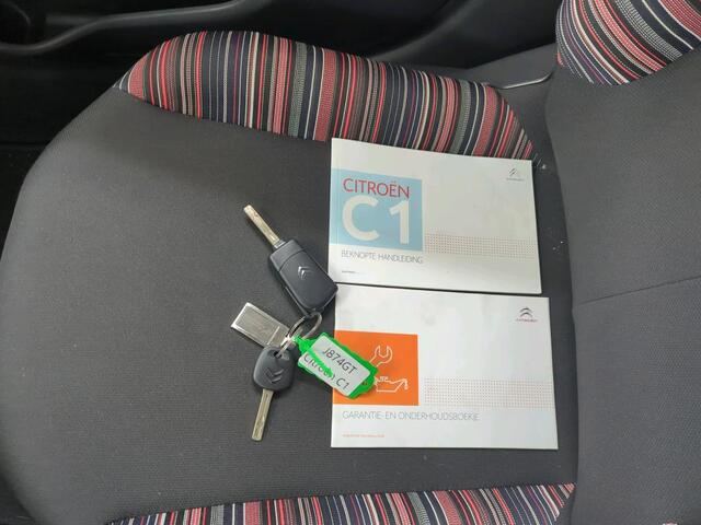 Citroen C1 1.0 Feel NL-Auto | 1e Eigenaar | Volledig Onderh. | BTW | Airco | Bluetooth | DAB Radio | Hill-Hold | LED | Stuur Bekrachtiging