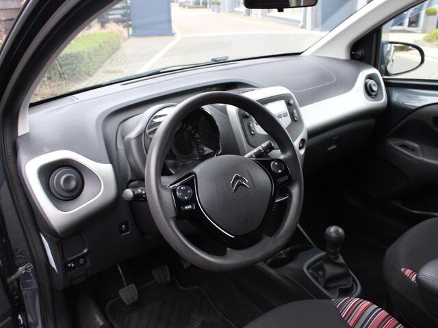 Citroen C1 Selection 1.0 e-VTi 69PK 5DRS Airco, Bluetooth, Elektrische Ramen, Centrale Deurvergrendeling, Lichtmetalen velgen, Extra getint glas