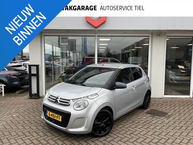 Citroen C1 1.0 VTi Shine Zeer mooie C1, incl: AppleCarPlay/AndroidAuto, LM velgen, Climate control, Metallic lak.