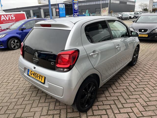 Citroen C1 1.0 VTi Shine Zeer mooie C1, incl: AppleCarPlay/AndroidAuto, LM velgen, Climate control, Metallic lak.