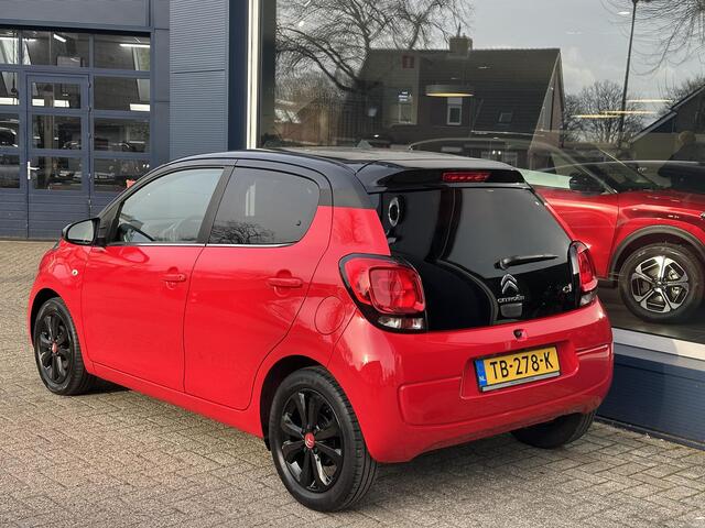 Citroen C1 1.0 Shine 69 PK | Meest Complete Uitvoering | 1e Eigenaar & Volledig Dealer Onderhouden | Lichtmetalen Velgen 15 inch | Zwart Dak | Airco Climate Control | Groot Multimedia | Camera | Radio met Bluetooth en USB | LED verlichting | Multifunctioneel Stuurwi