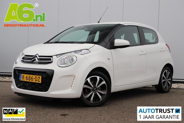 Citroen C1 1.0 VTi Shine 15 inch LMV Navigatie Achteruitrijcamera Bluetooth Airco Elektrische Ramen CV