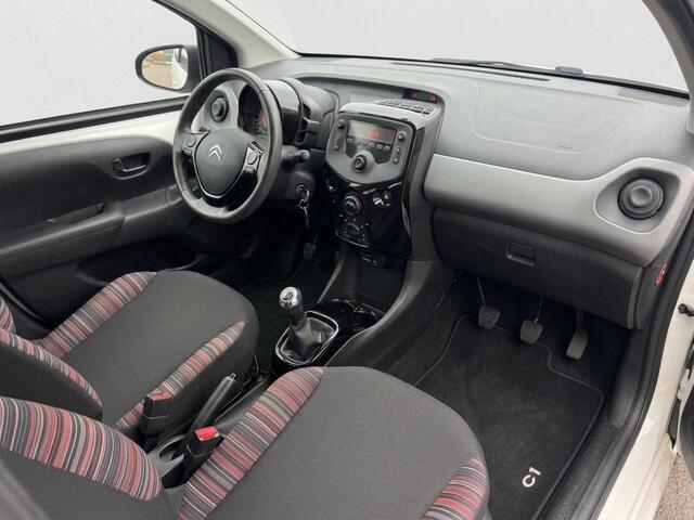 Citroen C1 1.0 VTi Feel Privacy Glass, Dealer Onderhouden, Airco, Bluetooth Audio