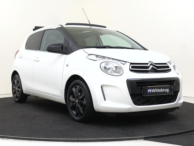 Citroen C1 1.0 VTi Airscape Shine I CABRIO TOP I AUTOMATISCHE AIRCO I ACHTERUITRIJCAMERA I CABRIO BLACK PACK !! I L.M. VELGEN I