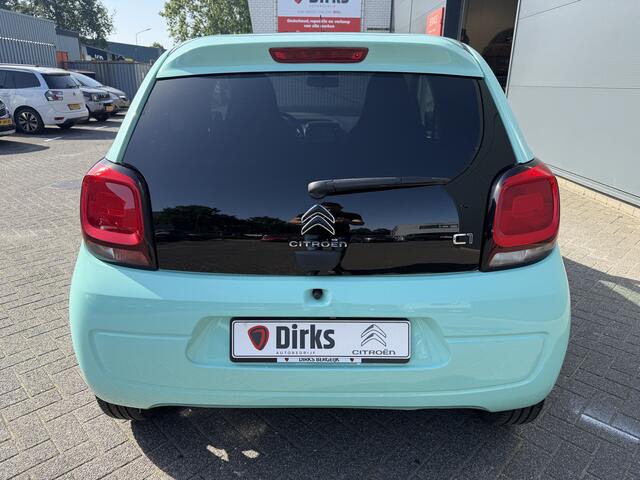 Citroen C1 1.0 VTi Airscape Shine (Navigatie - Automatische Airco - Camera - Apple Carplay - DAB - Elektrisch vouwdak - 15"Lichtmetalen velgen incl 4S)