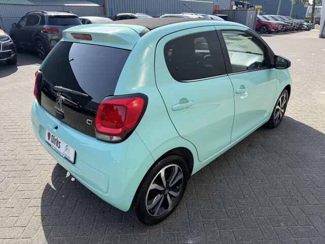 Citroen C1 1.0 VTi Airscape Shine (Navigatie - Automatische Airco - Camera - Apple Carplay - DAB - Elektrisch vouwdak - 15"Lichtmetalen velgen incl 4S)
