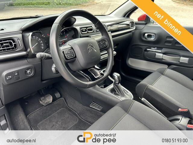 Citroen C3 1.2 PureTech S&S Origins GARANTIE/AUTOMAAT/AIRCO/CARPLAY/NAVI/CRUISE/PARKEERSEN./LICHTMETAAL rijklaarprijs!