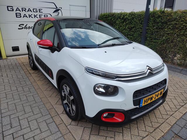 Citroen C3 1.2 PureTech Shine Panoramadak Automaat Navi-Carplay Stoelverwarming Led