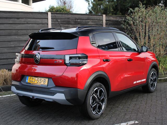 Citroen C3 ë-C3 Max 44 kWh 113PK Boordlader 3 fasen, Navigatie, Achteruitrijcamera, Climate Control, Cruise Control, Draadloze Telefoonlader