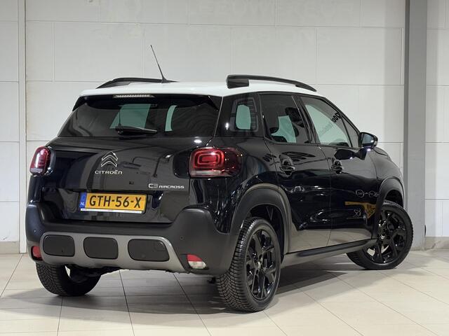 Citroen C3 Aircross Shine Pack 1.2 Turbo 130pk EAT6 | TWO-TONE! | CAMERA | NAVI | STOEL+VOORRUITVERW. | LEDER | KEYLESS ENTRY | DAB+