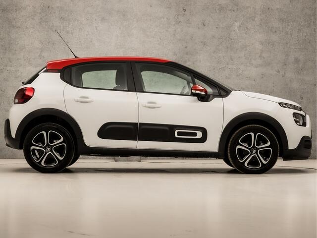 Citroen C3 1.2 PureTech C-Series Automaat (APPLE CARPLAY, GROOT NAVI, CRUISE, PARKEERSENSOREN, SPORTSTOELEN, LANE ASSIST, LED KOPLAMPEN, NIEUWSTAAT)