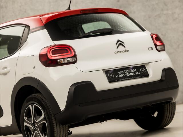 Citroen C3 1.2 PureTech C-Series Automaat (APPLE CARPLAY, GROOT NAVI, CRUISE, PARKEERSENSOREN, SPORTSTOELEN, LANE ASSIST, LED KOPLAMPEN, NIEUWSTAAT)