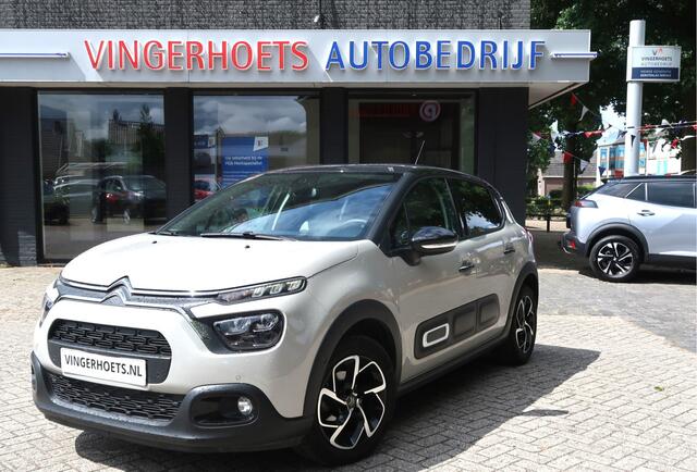 Citroen C3 110 Pk benzine * AUTOMAAT * 5-Deurs * HELE MOOIE * Navigatie * Trekhaak * Dodehoekbewaking * Climate & Cruise Control * Achteruitrij Camera * Parkeersensoren voor- en achterzijde * Stoelverwarming * Keyless Entry & Start Button * Vierseizoene Vingerhoets;